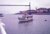 El Euskal Herria llegando al embarcadero de Portugalete